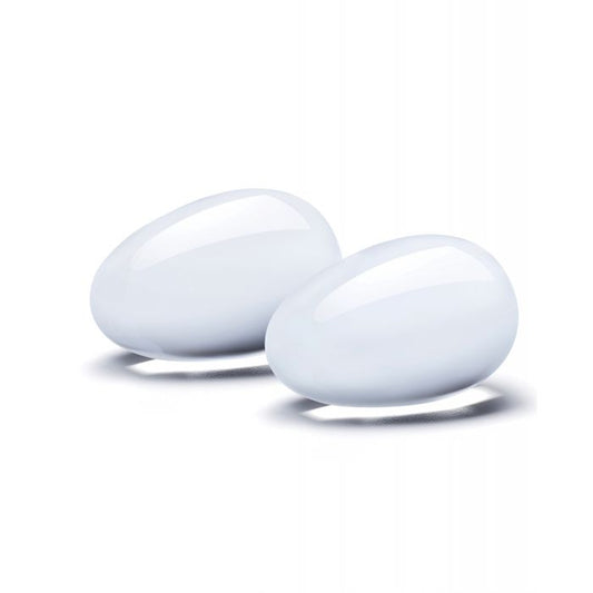 2 pc Glass Yoni Eggs Set