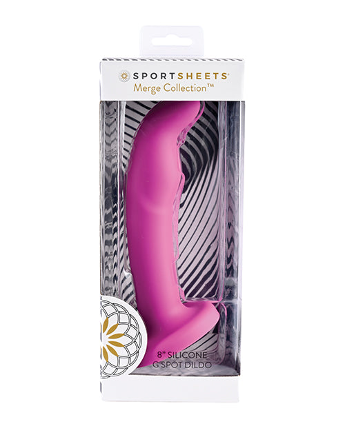 8" Silicone G Spot Dildo
