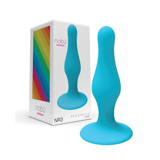 Rainbow Large Silicone Plug