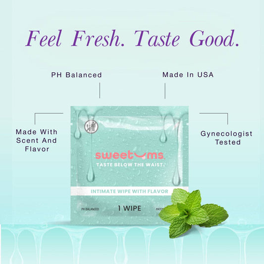Flavored Wipes - Sweet Mint