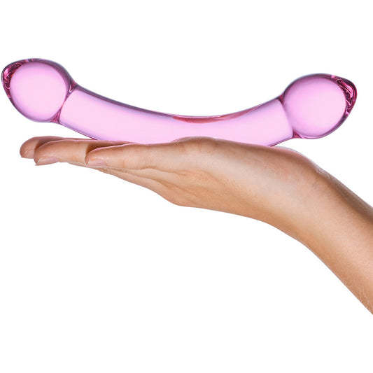 Double Trouble Glass Dildo