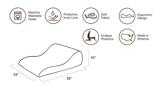 Hipster Positioning Pillow