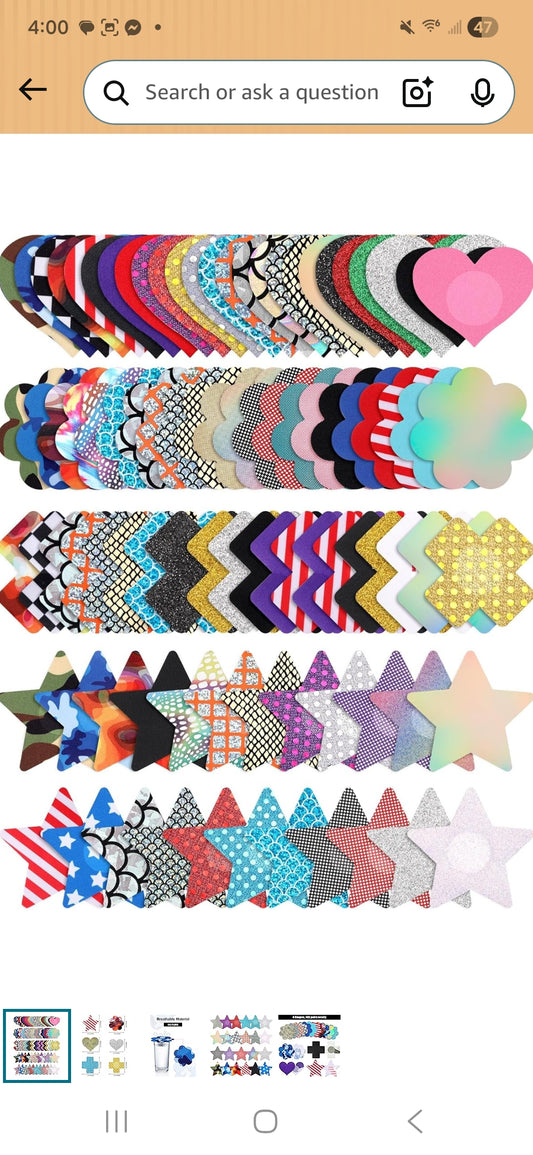 Pastie Sets - Various Themes