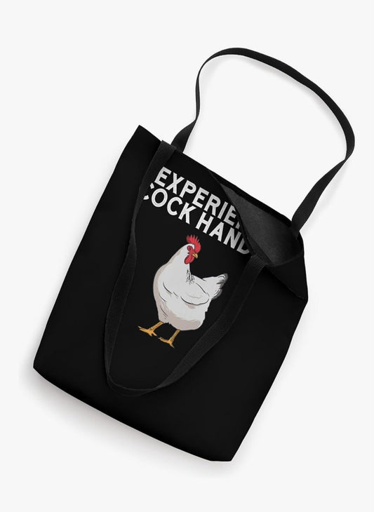 Experienced Cock Handler Tote Bag