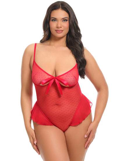 Aubrielle Sheer Teddy