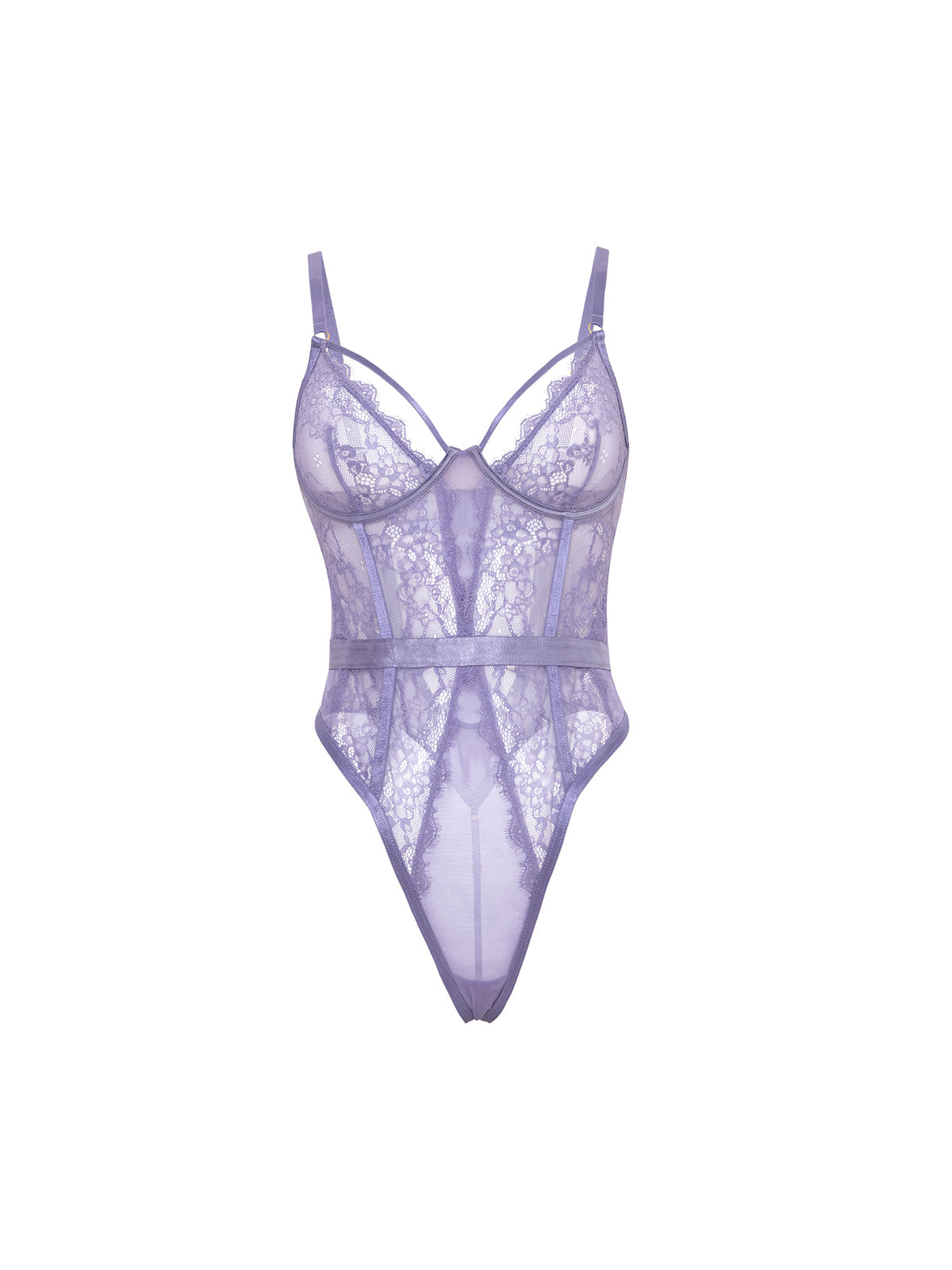Martina Strappy Lace Teddy