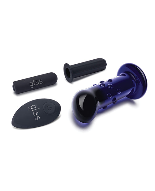 4" Rechargeable Vibrating Dotted G Spot/P Spot Plug