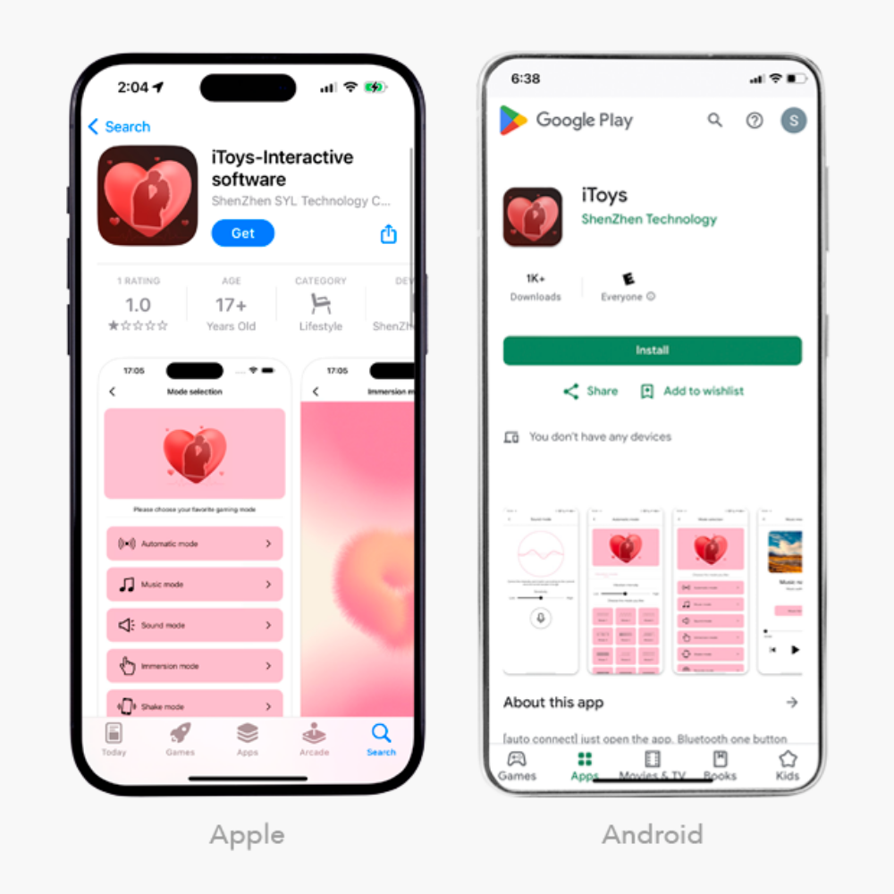 Undercover Lover Panty Vibe: Remote + App