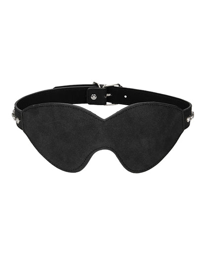 Diamond Studded Eye Mask - Black
