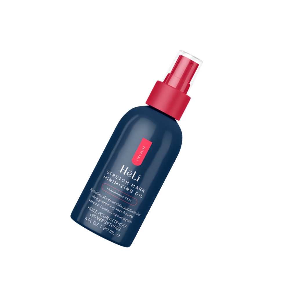 Stretch Mark Minimizing Oil