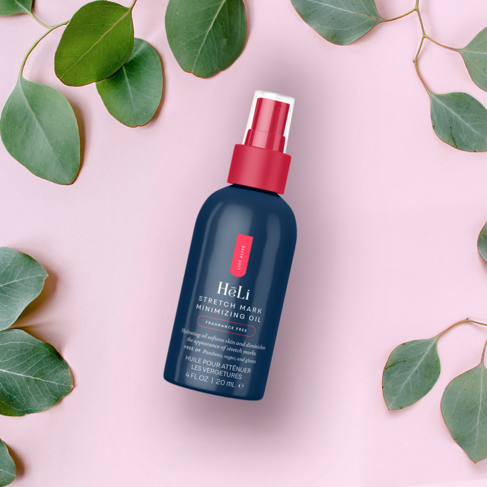 Stretch Mark Minimizing Oil