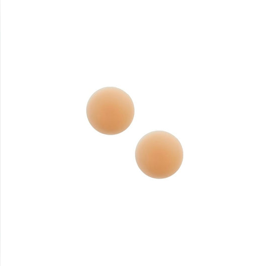 Invisible Reusable Silicone Pasties - Nude