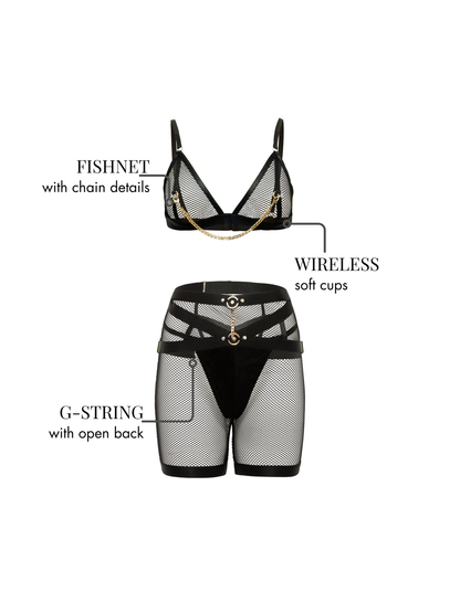 TomGirl Biker Short Bra Set