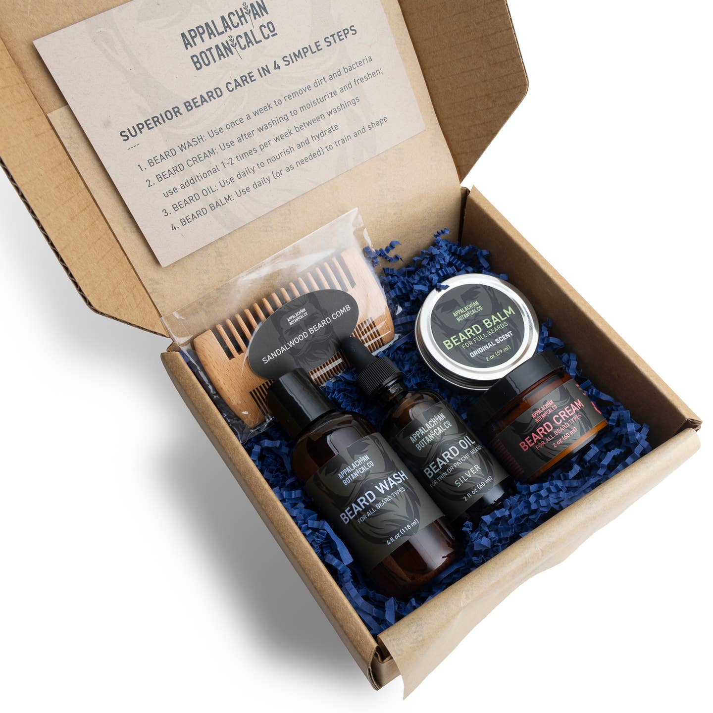 Complete Beard Care Kit with Gold Beard Oil