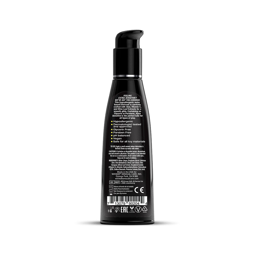 Aqua Sensitive Water-Based Lubricant