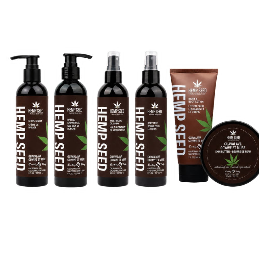 Hemp Seed Natural Body - 7pc Bundle