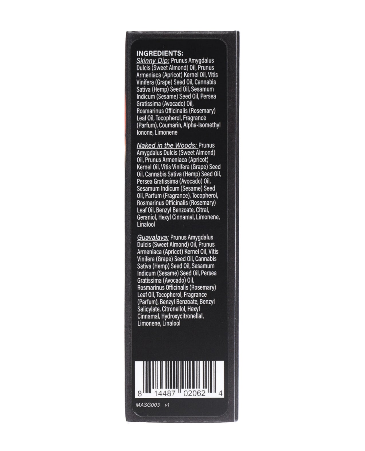 Earthly Body Edible Massage Oil Gift Set