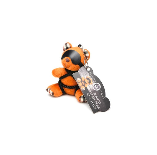 Bound Teddy Bear Keychain
