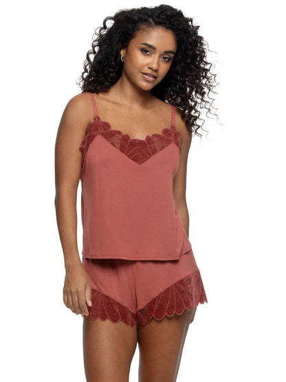 Sienna Cami Short Set - Marsala