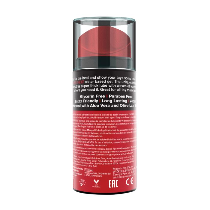 Heat Water Based Warming Lubricant