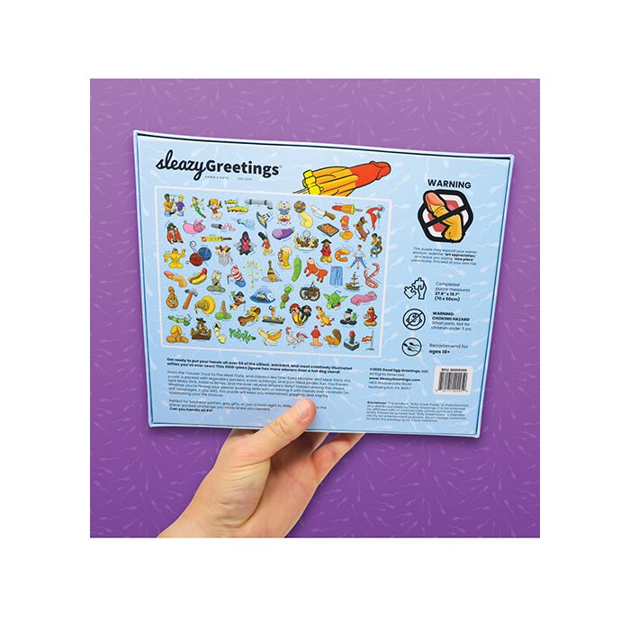 Willy Great Puzzle - Funny Penis 1000 Piece Jigsaw Puzzle