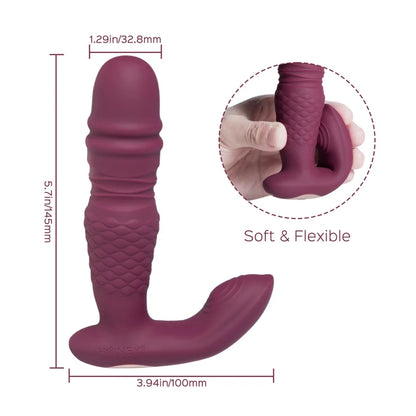 Ryder Thrusting G-spot & Clit Vibrator - App Enabled