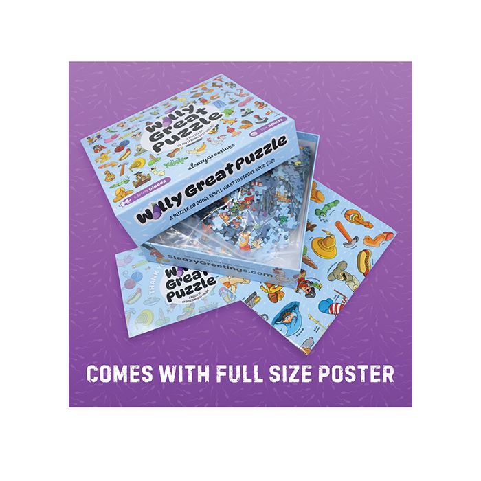 Willy Great Puzzle - Funny Penis 1000 Piece Jigsaw Puzzle