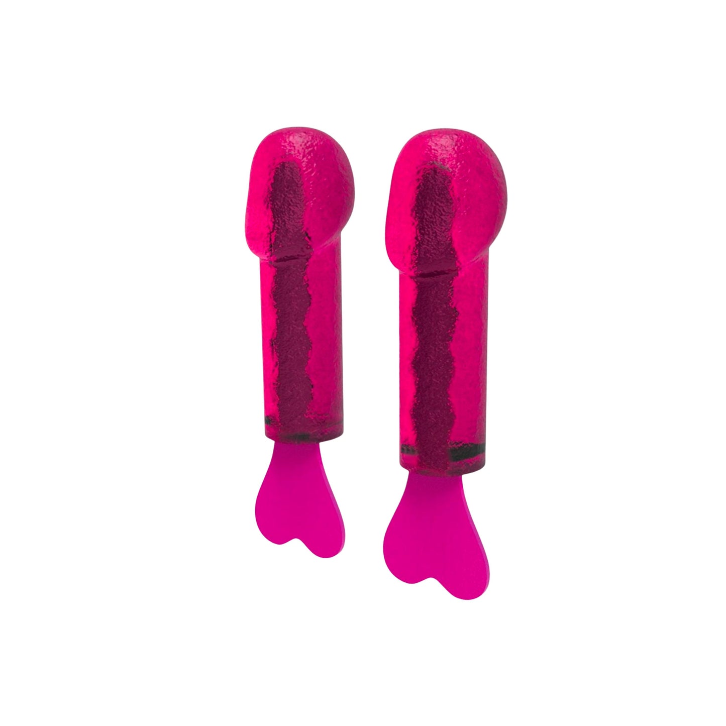 Pecker Popsicle Ice Tray 2 Molds - Pink