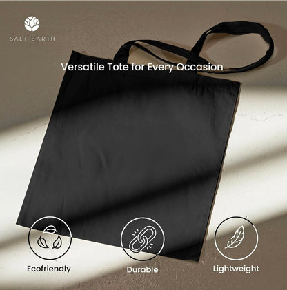 Tote Bags (12 Sayings) - Black