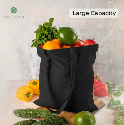 Tote Bags (12 Sayings) - Black