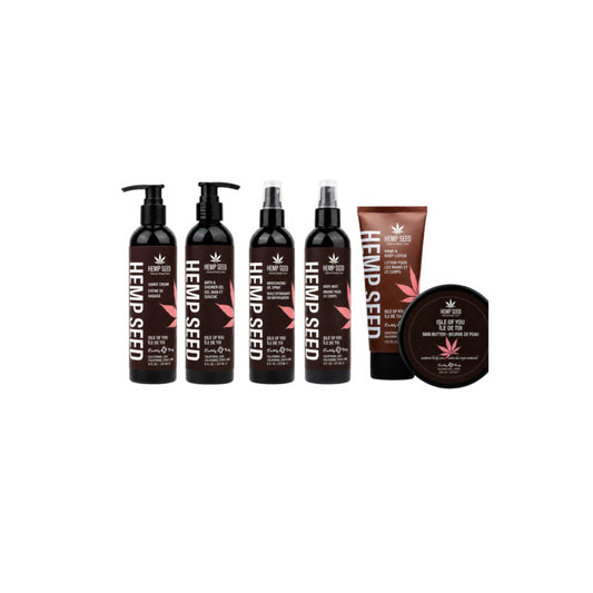 Hemp Seed Oil Natural Body - 6pc Bundle