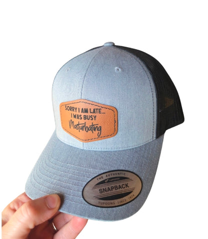 Sorry I am Late, I was Busy Masturbating