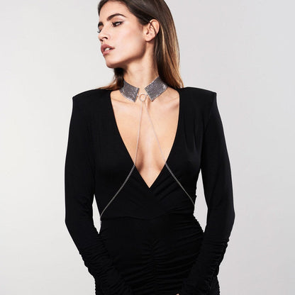 Desir Metallique Mesh Collar