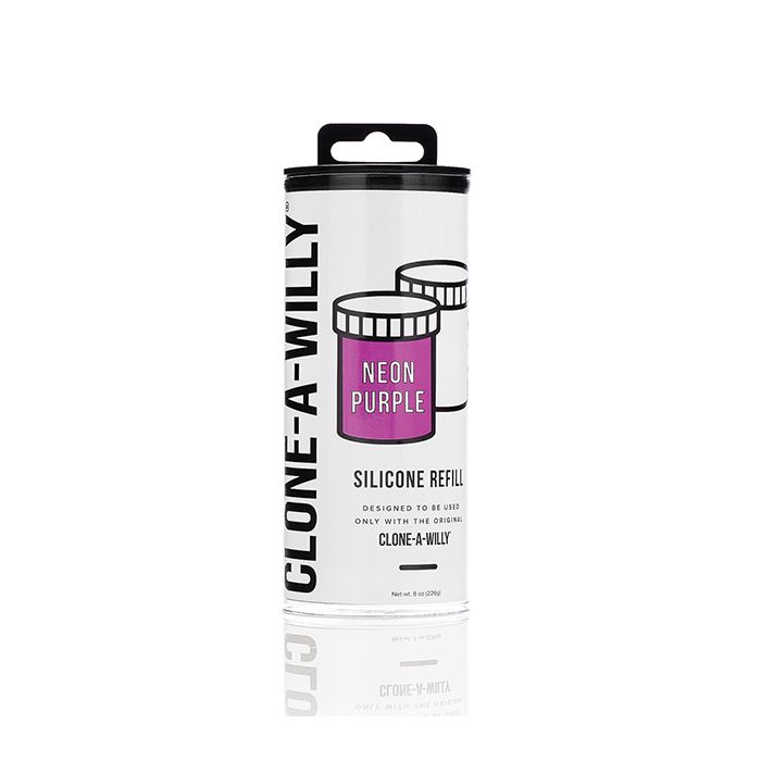 REFILL: Clone-A-Willy Silicone Glow In The Dark - Hot Pink