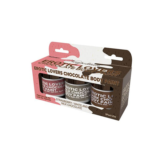 Edible Chocolate Body Paint Set