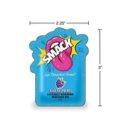 Smack Lickable Warming Massage Oil - 3 mL