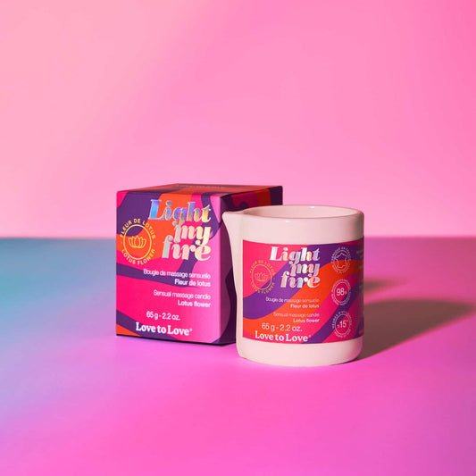 Light My Fire Massage Candle - Lotus Flower