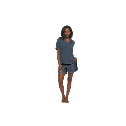 Josephine Notch Collar Short Set