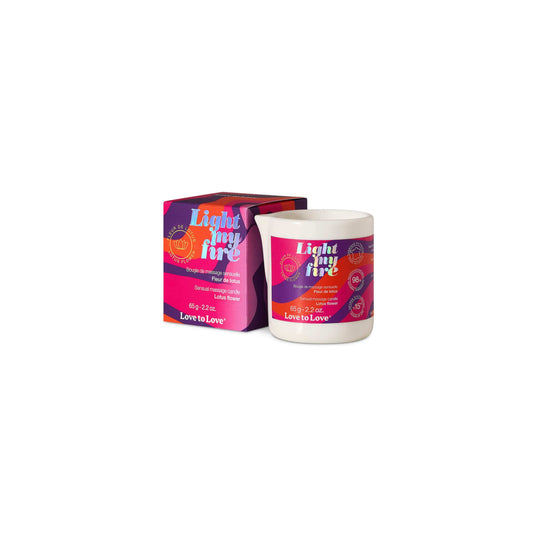Light My Fire Massage Candle - Lotus Flower