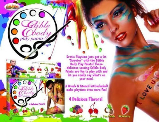 Edible Body Play Paints