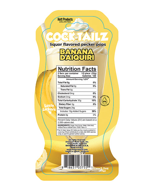 Cock Tailz Liquor Flavored Pecker Pops