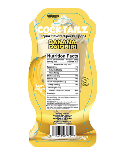 Cock Tailz Liquor Flavored Pecker Pops
