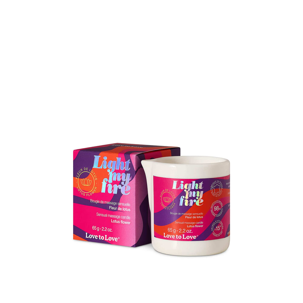 Light My Fire Massage Candle - Lotus Flower