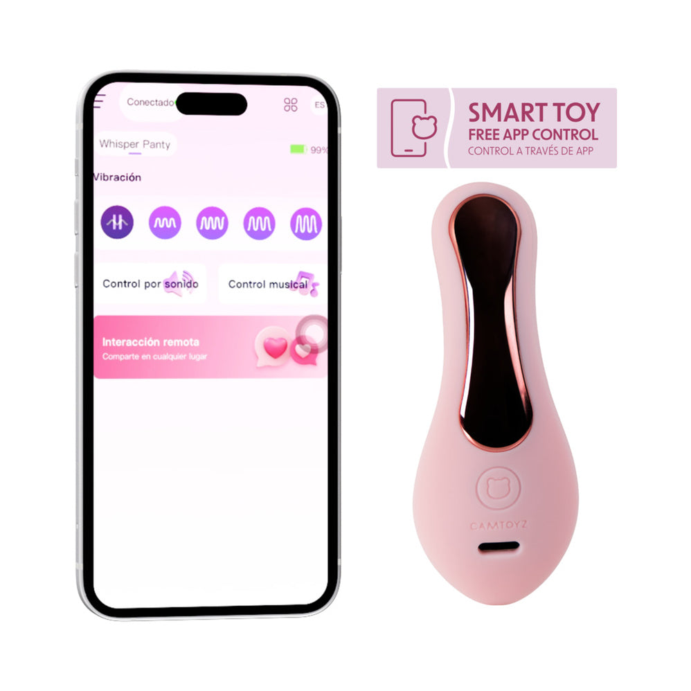 Pro Whisper Ultra-Silent Vibrating Panty - App Enabled