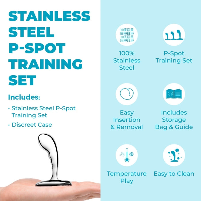 Stainless Steel P-Spot Training Set