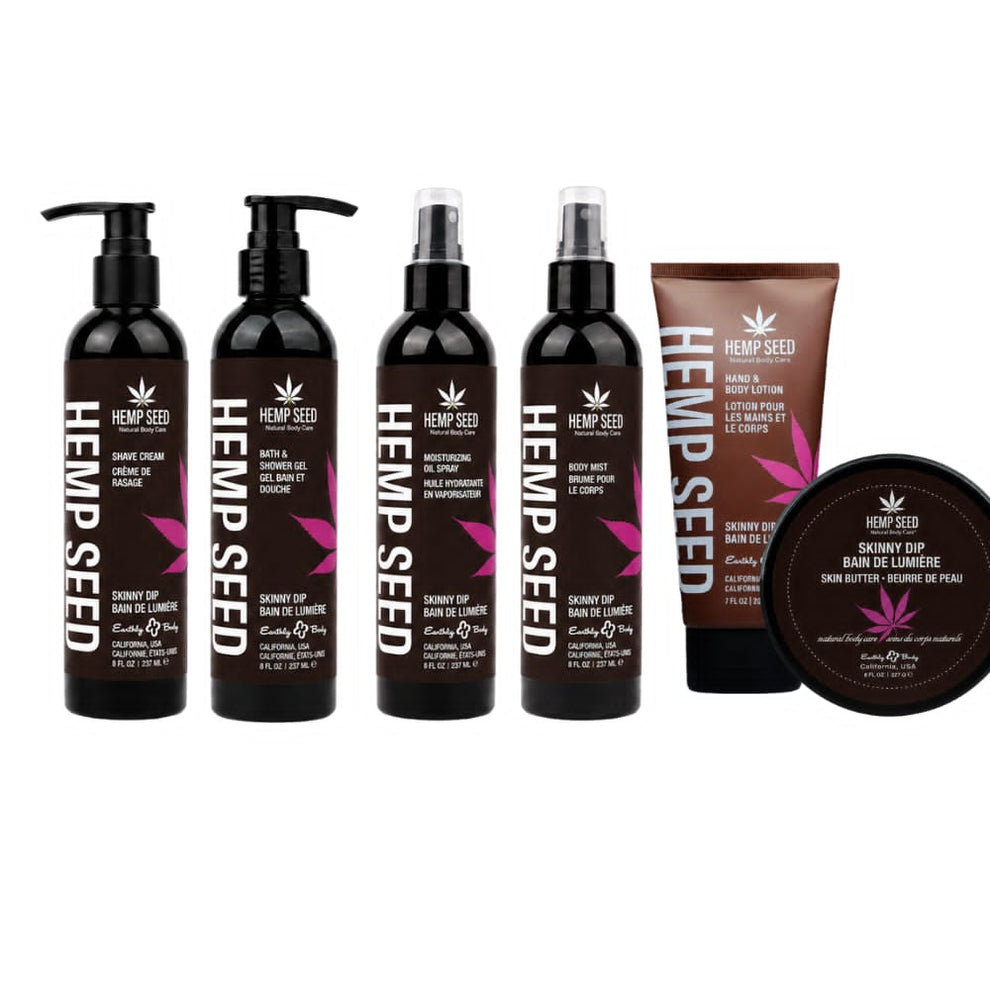 Hemp Seed Natural Body - 7pc Bundle