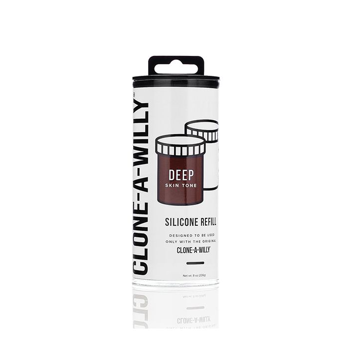 REFILL: Clone-A-Willy Silicone Glow In The Dark - Hot Pink
