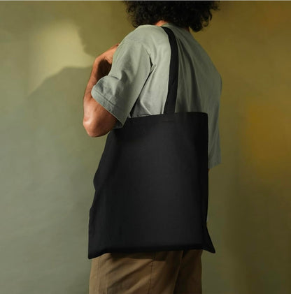 Tote Bags (12 Sayings) - Black