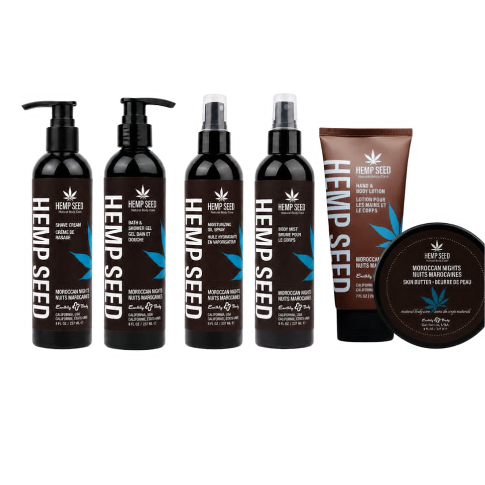 Hemp Seed Natural Body - 7pc Bundle