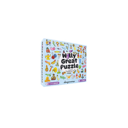 Willy Great Puzzle - Funny Penis 1000 Piece Jigsaw Puzzle